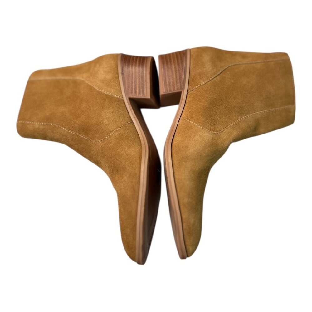 Dolce Vita Camel/Tan Colored Suede Ankle Boots | Women’s Size 8 - Picture 2 of 9